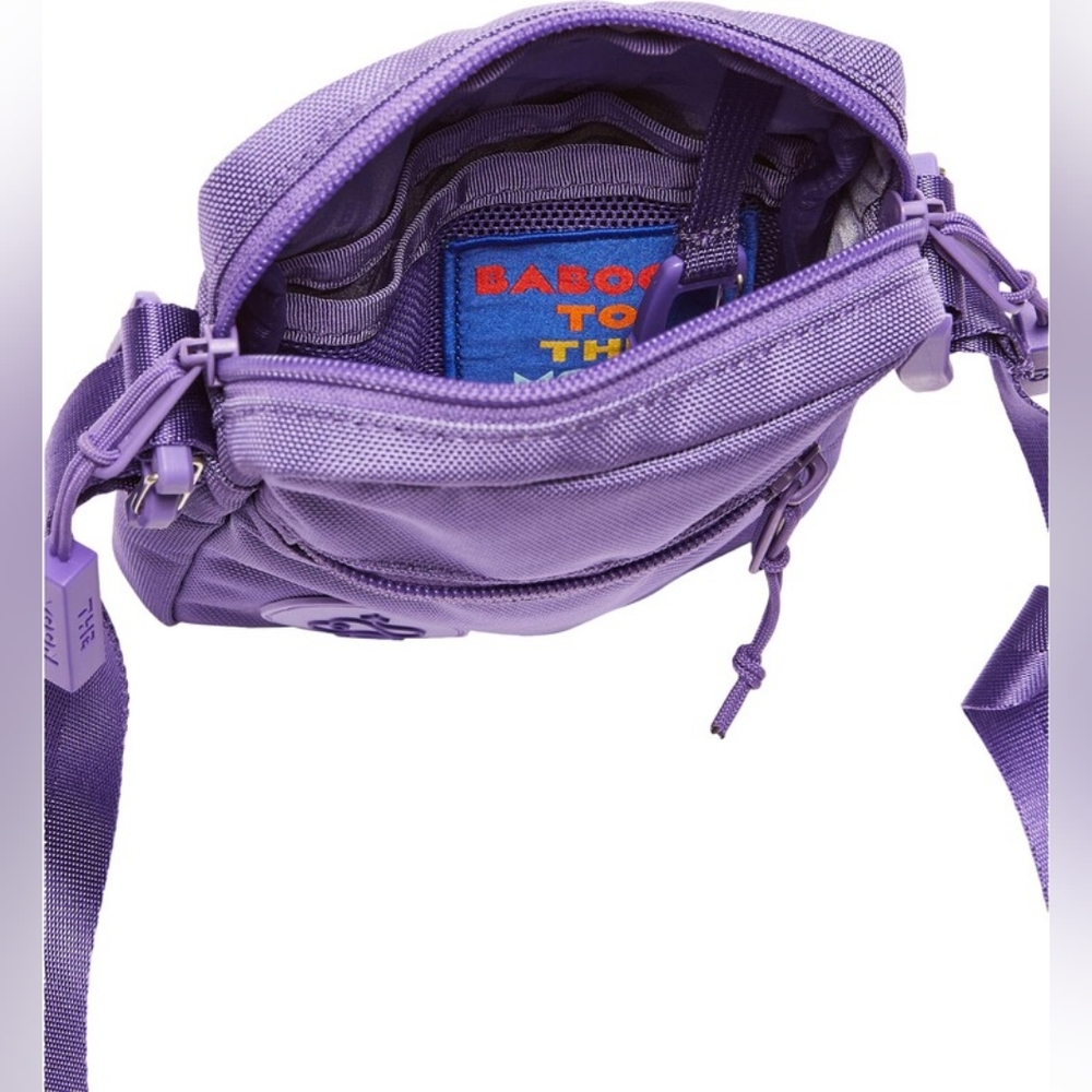 Nordstrom BABOON TO THE MOON Nylon Sling Crossbody Purple Bag - Picture 4 of 15